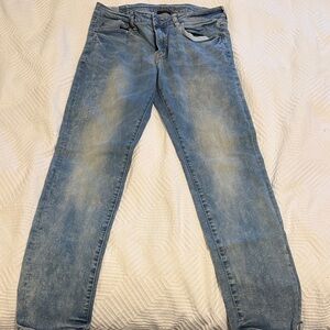 Men's American Eagle Light Blue Slim Straight Jeans - 32X32